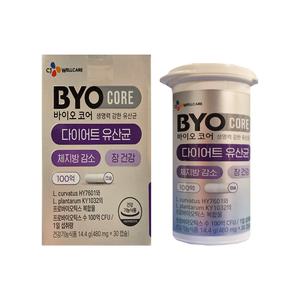 바이오코어 다이어트 유산균 480mg x 30캡슐 1개_MZ