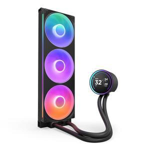 NZXT KRAKEN ELITE 420 RGB V2 (Black) CPU 수냉쿨러 커스터마이징 디스플레이 640해상도 DH