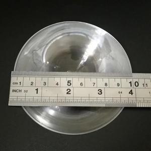 프레넬 린스 집광 렌즈, 100mm, 초점 거리 40 50 60 70 평면 돋보기, 태양 에너지 집광기, 넬 2 개