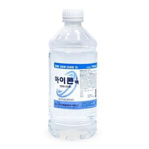 생리 식염수 수액 멸균 세척액 정제수 콘텍트 렌즈 세정 1000 ml 1개