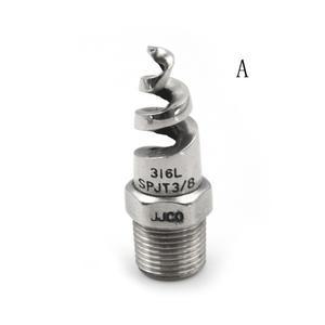 분무기 1PCS 스테인레스 스틸 스프레이 스프링클러 헤드 나선형 분무 노즐