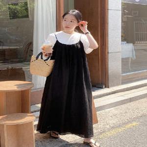 라이트린넨 뷔스티에 롱원피스 (2color)