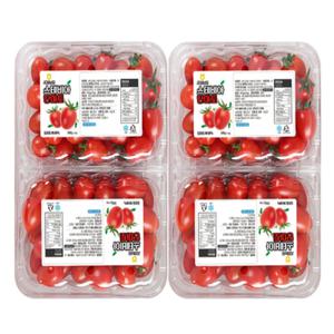 스테비아 방울토마토 단마토 레드 2kg (500g x 4팩)