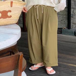 쿨드 와이드 밴딩 팬츠 (3color) 구김NO!
