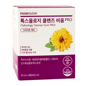 푸드올로지 톡스올로지 클렌즈 비움 프로 50ml X 9개입