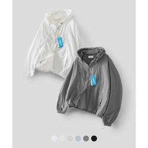 MOOD INSIDE 2PACK 아이스 스티치 스트링 바람막이2PACK 바람막이