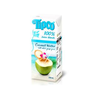 팁코 코코넛워터 혼합주스 200ml 24팩 / 100%착즙 과일주스 어린이주스