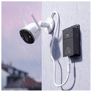 Imou  DC12V 1.5A 방수 전원 야외 카메라 180-260V 공급 장치 벽마운트 벽걸이 벽부착 어댑터 DC 출력 와이