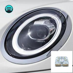 자연 흰색 DRL 보드 교체 2013-2019 BMW 미니 F54 안면 성형 LED 라이트 주간 등 모듈