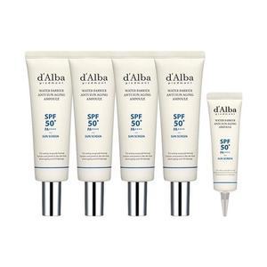 달바 선앰플 워터 베리어 안티에이징 50ml x4 + 7ml 선크림/썬앰플