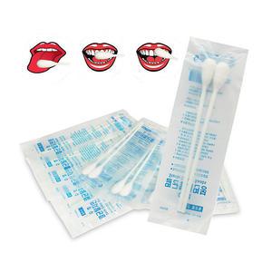 수성 멸균탈지면봉 15cm 2매 x 10팩 1박스 구강 칫솔대용 상처치료 가글면봉