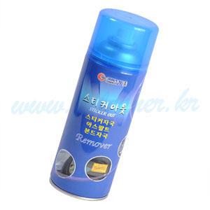 피크리너 스티커제거제_스티커아웃_450ml/본드자국/유성매직/아스팔트/껌/이물질/청소용품/끈끈