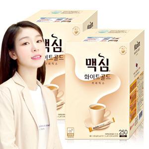 맥심 화이트골드 커피믹스 250T+250T 총500T /선물용