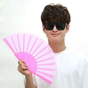[파티공구]응원부채 핑크 체육대회 용품 도구 율동 단체 운동회