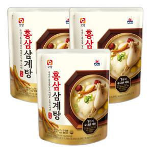 사조 홍삼 삼계탕 800gX 3봉