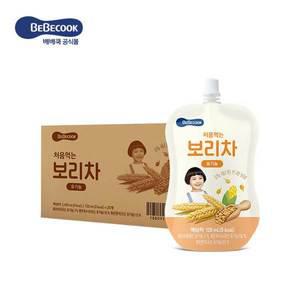 [베베쿡]처음먹는 유기농 보리차 1박스 (120ml X 20팩)