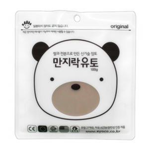이야코 만지락 유토 100g 쌀 전분 점토 찰흙 국산 클레이 촉감 놀이 교육 교재