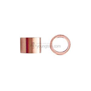 14K 핑크 골드필드 튜브 클림프비즈 1.0x1.6mm 10개입