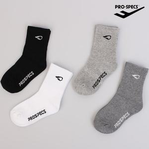 [키즈노리]  프로스펙스25번(심플로고) 아동양말 4족/어린이