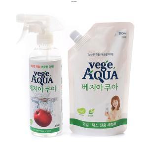 (벡스) 베지아쿠아(vegeAQUA) 475ml+300ml(증정) 1종세척제