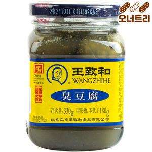 왕즈허 취두부 330g 삭힌 두부 숙성 발효두부 청방
