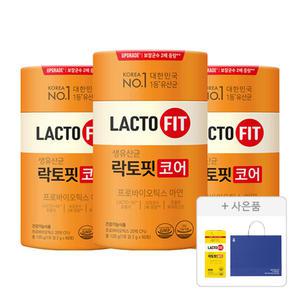 락토핏 코어, 60개입, 3개 + 증정 ( 골드 30포, 1개 + 쇼핑백(중),1개 )