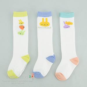 [꼼지][아동양말] Y토끼 메쉬 반장(3족)세트 유아 아동 니삭스
