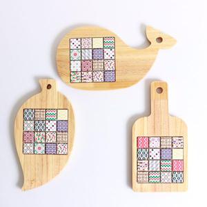 타일 냄비받침 만들기 재료 티코스터 목공 체험 diy 키트 반제품