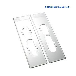 핸들 푸시풀 도어락용 보강판 2장1조