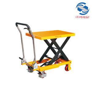 KR LIFT 고려리프트 이동형 수동 테이블리프트 PT150 PT-150 (최대적재하중 150KG)