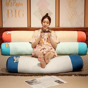 꿀잠베개 여름 냉감 바디필로우 안고자는 죽부인 롱쿠션 쿨 바디필로우 커버 원형 쿨 롱쿠션 솜포함