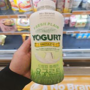 [호호재상점] 노브랜드 드링킹 플레인 요구르트 750ml 아이스박스+아이스팩