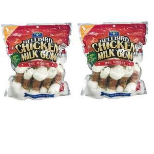 벨버드 치킨밀크껌 1kgx2 총2kg 13-14cm 중형견 코스트코