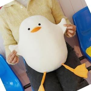 대형 모찌 오리 수면 인형 만세하는 큰 뱁새인형 안고자는 애착 동물 쿠션 봉제 바디필로우