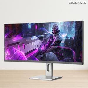 크로스오버 34WP165 86cm 와이드 180Hz 멀티스탠드 커브드 게이밍 컴퓨터 모니터 업그레이드이벤트