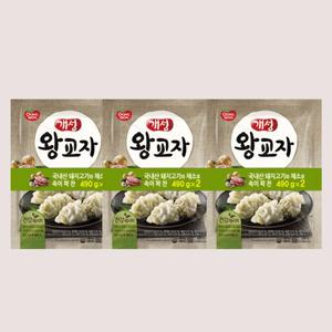 동원 쫄깃한 개성 왕교자 만두 980g 3개