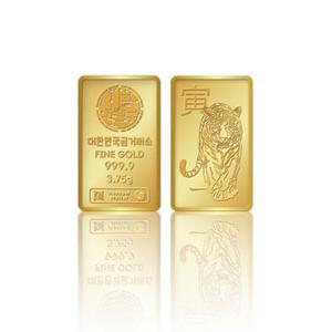갤러리아 대한민국금거래소 호랑이 골드바 3.75g_고급케이스
