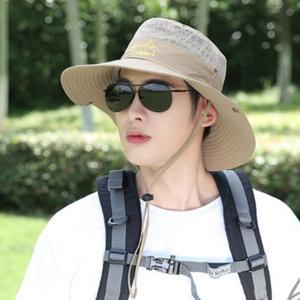 메쉬망 남자 창모자 여름 자외선 차단 모자 등산 햇빛 챙넓은 모자