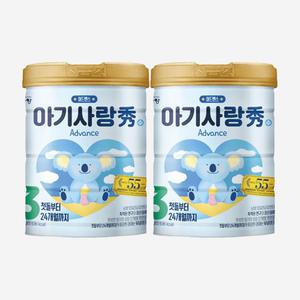 남양유업 아기사랑수 3단계 750g 2개