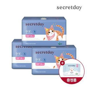시크릿데이 러브플러스 슈퍼롱 8P 3팩+순한코튼 슬림핏 중형2P 증정