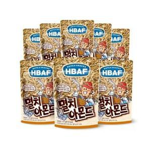 HBAF 멸치 아몬드 800g (100g x 8)