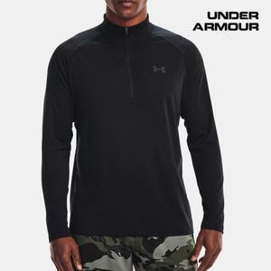 [롯데백화점]언더아머 남성 UA Tech ½ 집 긴팔 1328495-001