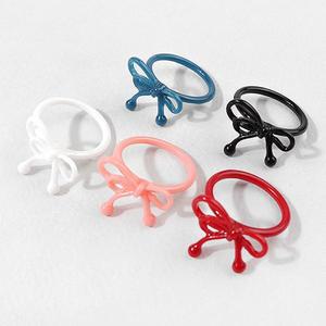 비즈아이 [9-167-01]레진반지 리본언발 외경 21mm 내경 17mm ,1개