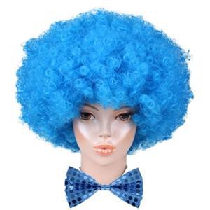 고급 점보 가발 블루/이벤트가발/노래방가발/공연가발/연극가발/행사용가발/금색가발/보라색가발/파란가발