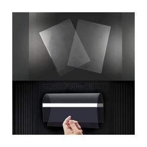 연질아크릴판 투명 PVC 필름 재단 가공 0.5mm 1mm A4
