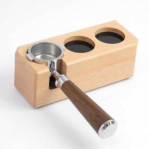 [BZJKRSML_4B]커피홀더 우드받침대 걸이행거 바리스타도구