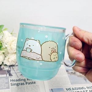 [IXHIPITE_4B]스밋코구라시 편한 손잡이 이중컵블루