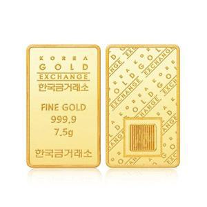 [한국금거래소][최대 36개월 무이자] 한국금거래소 순금 골드바 7.5g