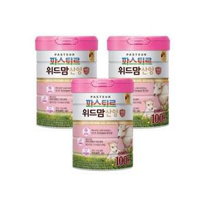 파스퇴르 위드맘 산양 제왕 100일 3캔
