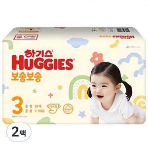 하기스 보송보송 밴드형 기저귀 남여공용, 3단계, 112매 one option